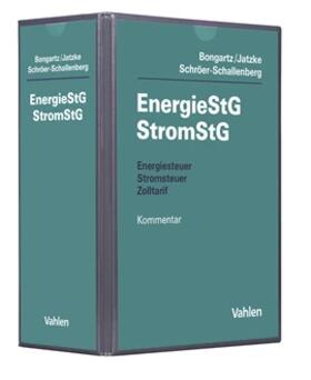 Bongartz |  Energiesteuer, Stromsteuer, Zolltarif: EnergieStG, StromStG, ohne Fortsetzungsbezug | Buch |  Sack Fachmedien