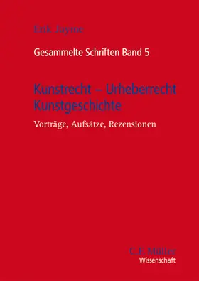 Jayme |  Kunstrecht - Urheberrecht - Kunstgeschichte | Buch |  Sack Fachmedien